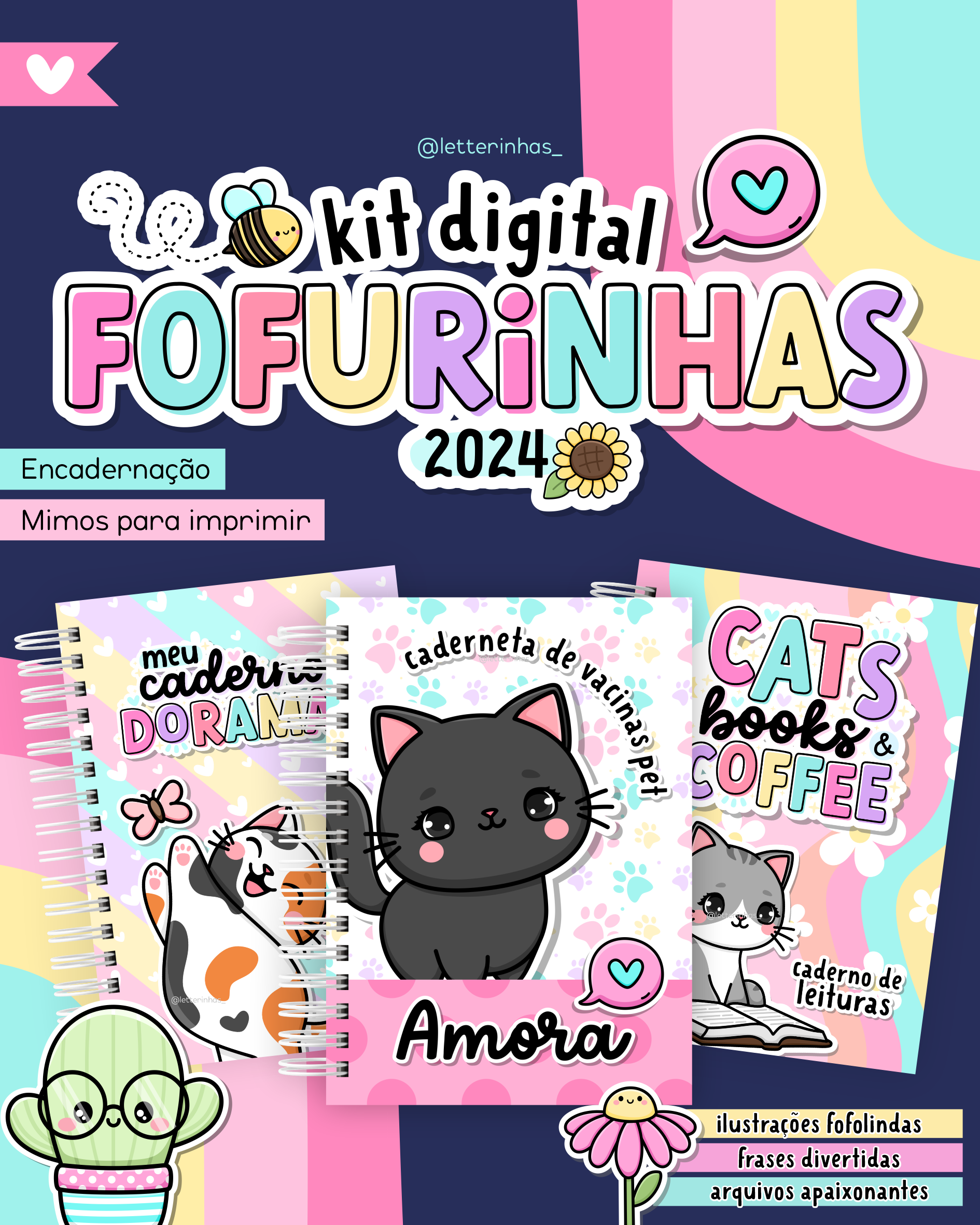Kit Digital Fofurinhas 2024