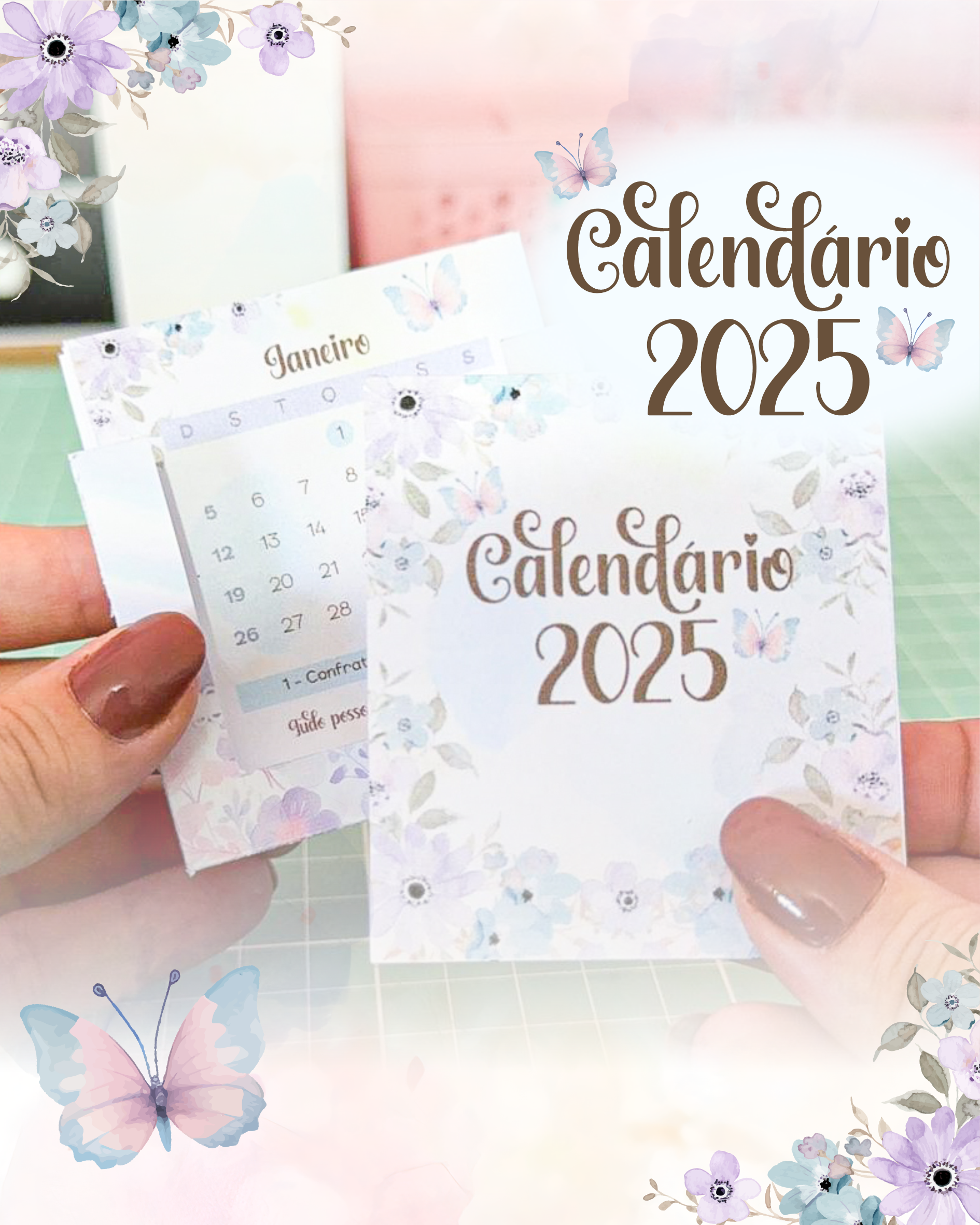 Arquivo Digital | Mini Calendário 2025