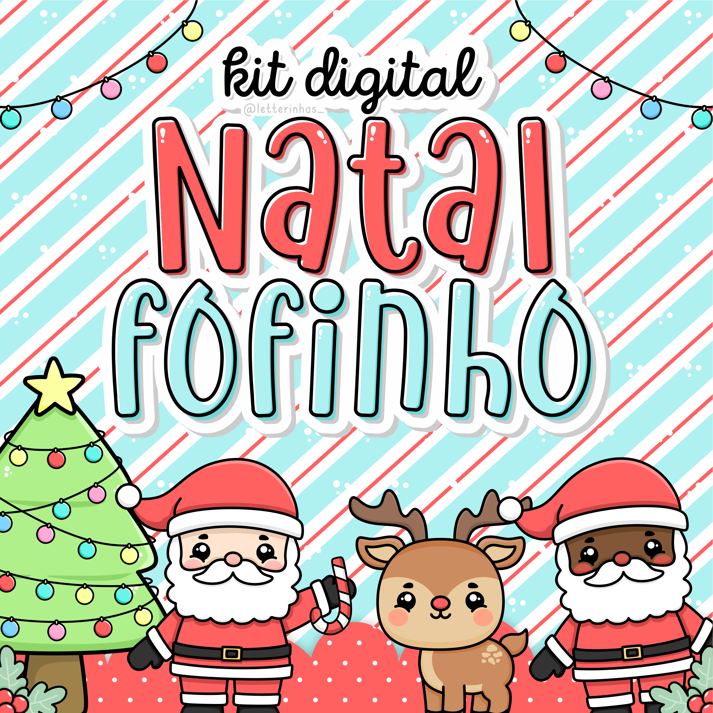 Kit Digital Natal Fofinho 2022