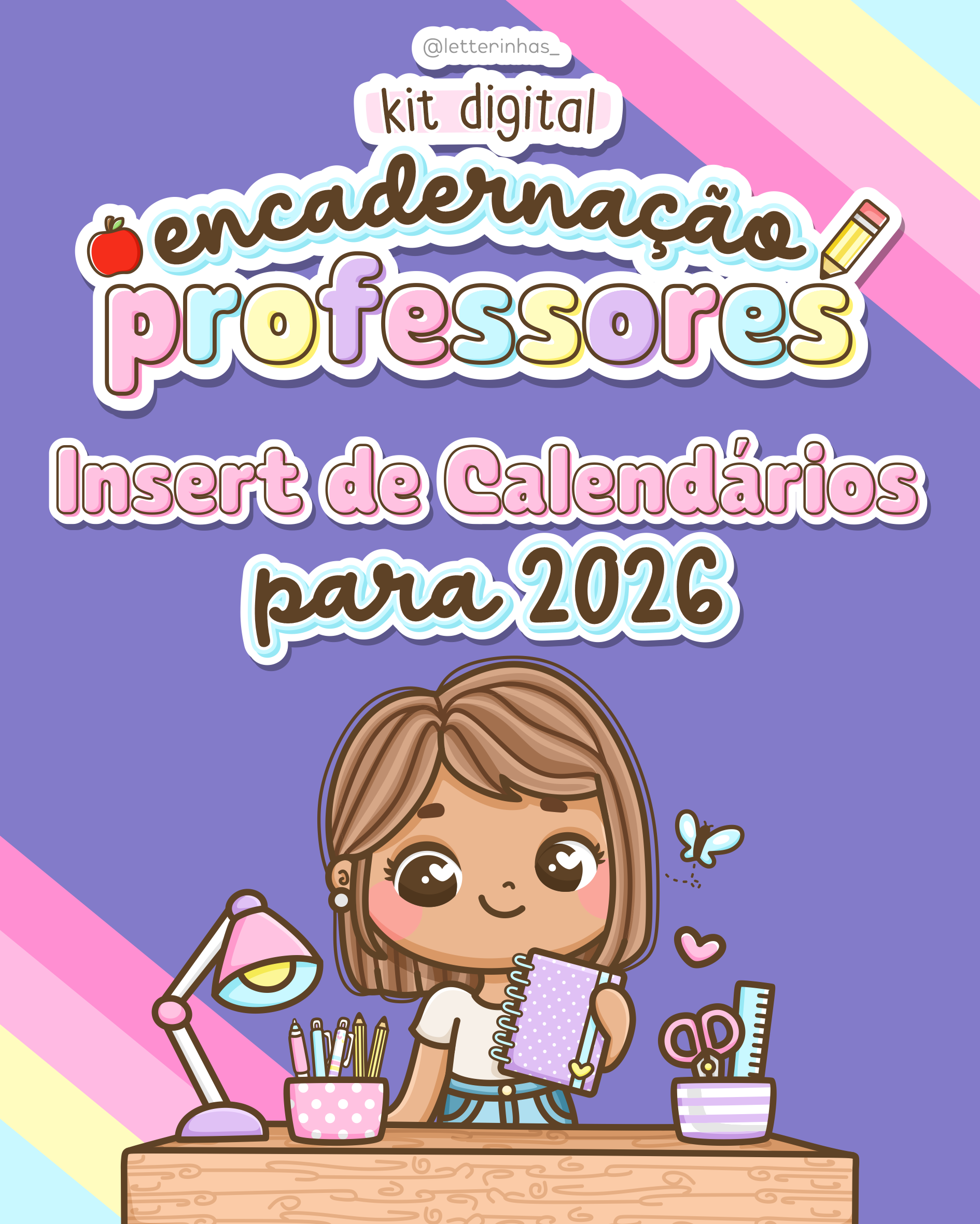 Insert de Calendários 2026 | Professores