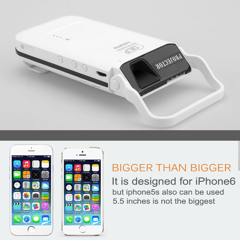 Thumbnail: HDMI DLP Pocket Projector for iPhone 6