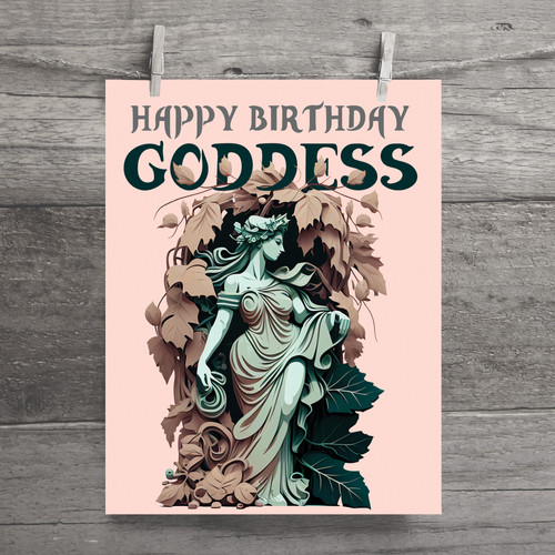 Birthday Goddess | Oh, Hello! Paper