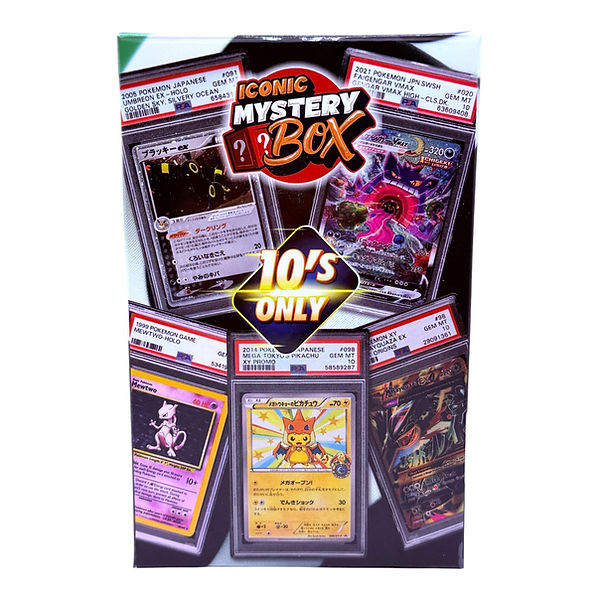pokemon card mystery box Pokmon MINI $100 Relive history Iconic Mystery Box | Pokemon