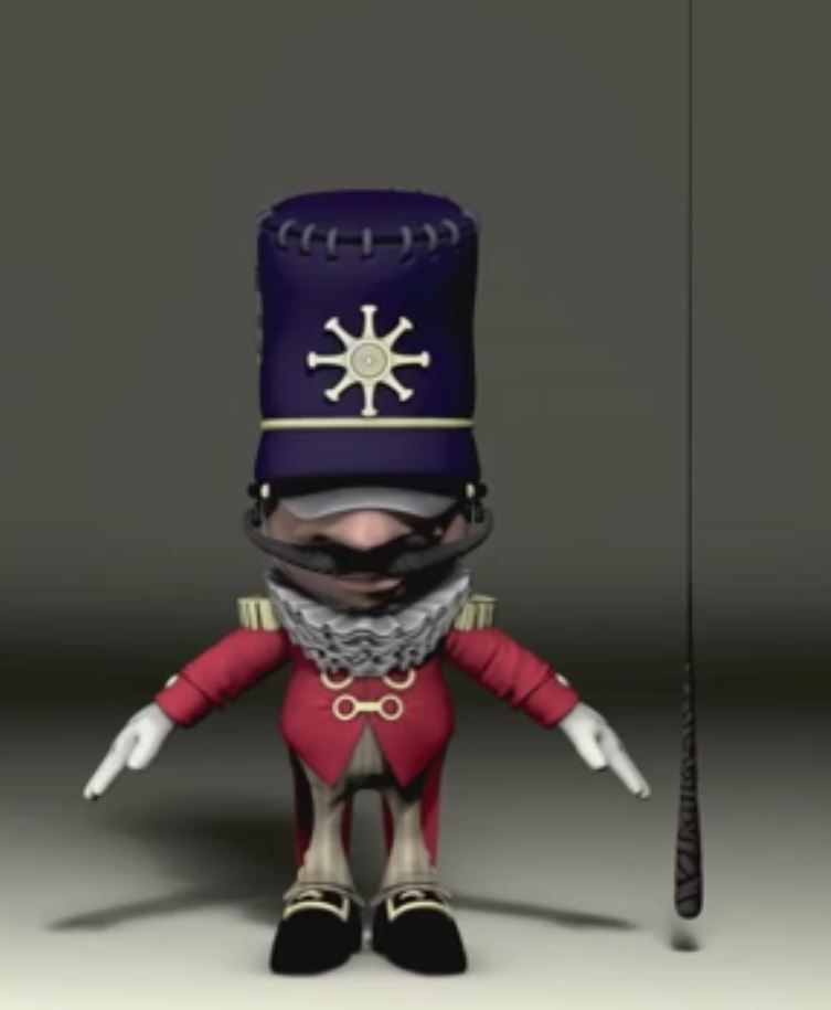 Animation ready dworf model