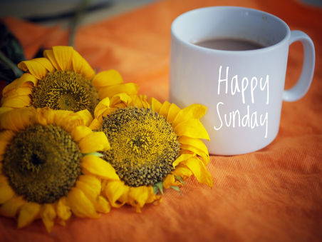 Sunday morning coffee