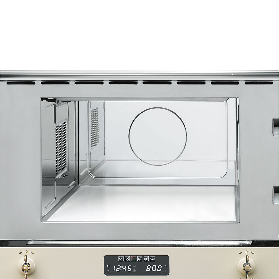 Miniature : Micro Onde Smeg MP822PO Creme Retro Coloniale