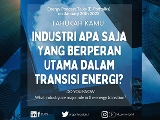 Goes to Energy Podcast Talk Series 1!Industri apa saja yang berperan dalam transisi energi?