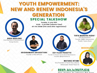 SPECIAL PRESENT BY PJCI 6TH ANNIVERSARY: Youth Empowerment: New and Renew Indonesia’s Generation