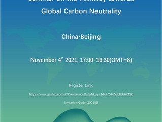 PJCI Support to GEIDCO onSeminar on “the Pathway towards Global Carbon Neutrality”