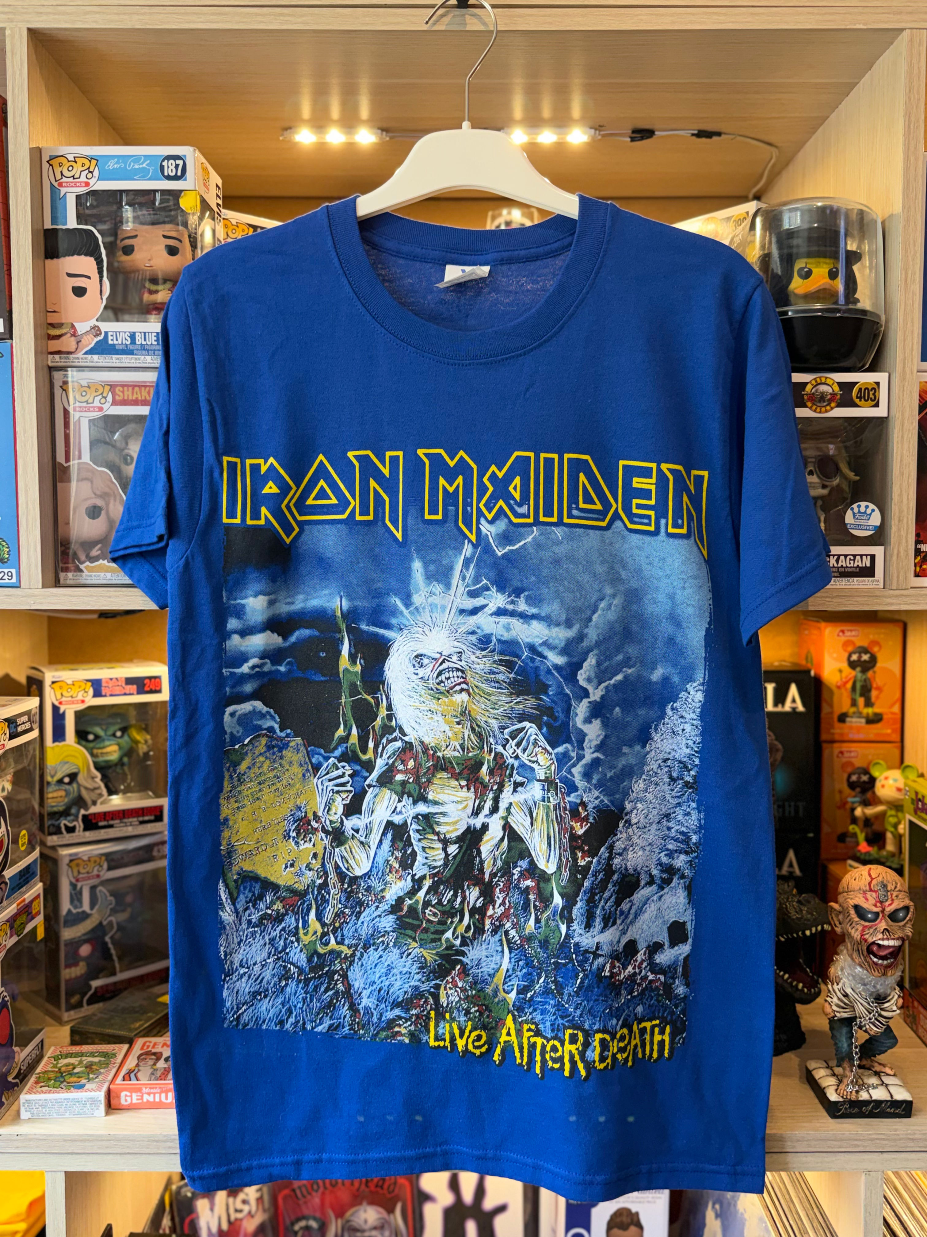 Camiseta Iron Maiden / Live After Death 