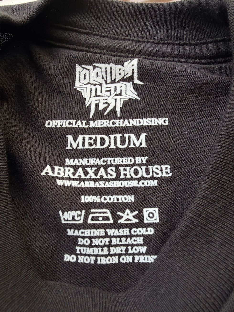 Miniatura: Camiseta Colombia Metal Festival 2024