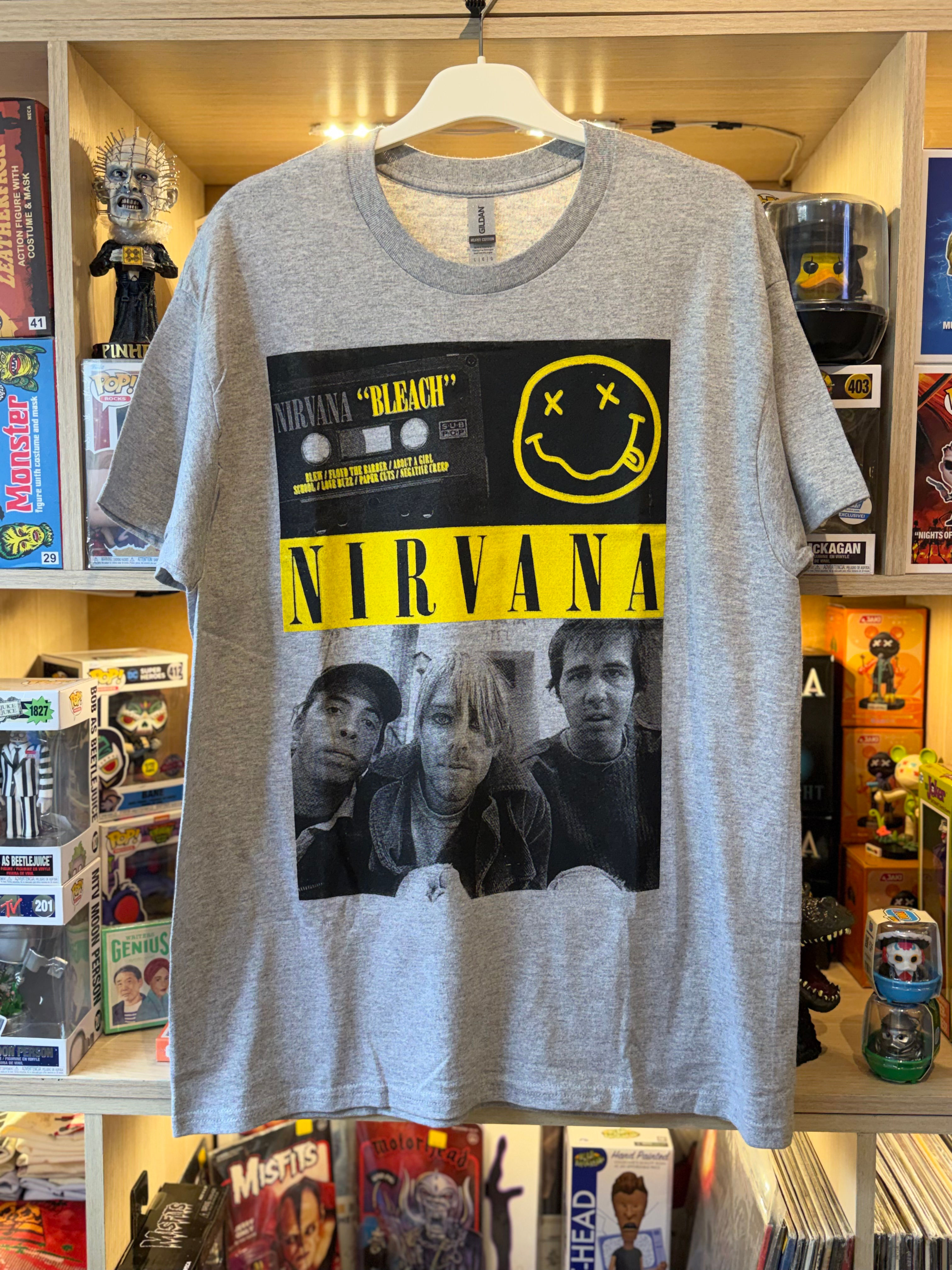 Camiseta Nirvana / Bleach
