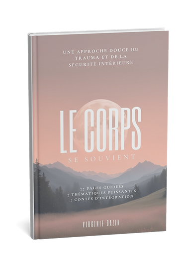 Mockup livre le corps se souvient