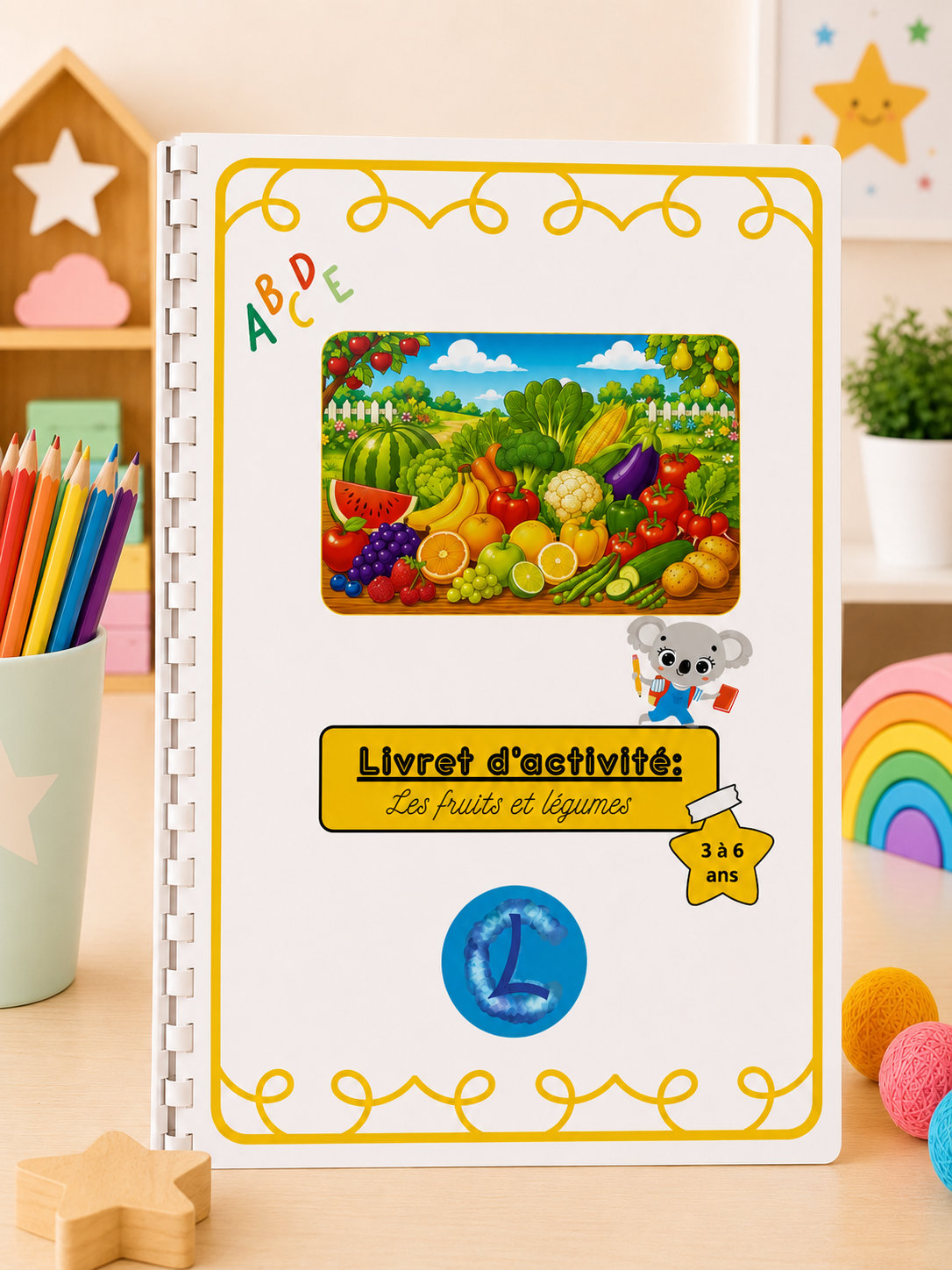 Fruits et légumes 3 à 6 ans