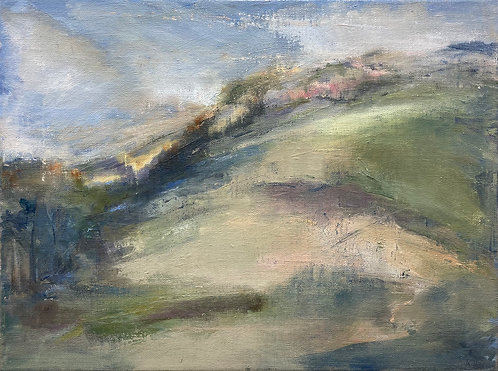 Winter Sun Through the Trees by Kate Harries