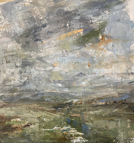 Downland - Rainclouds Overhead by Kate Harries