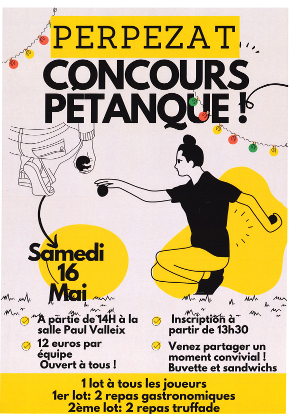 Concours de Pétanque