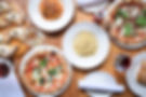 Arranged Food and Objects