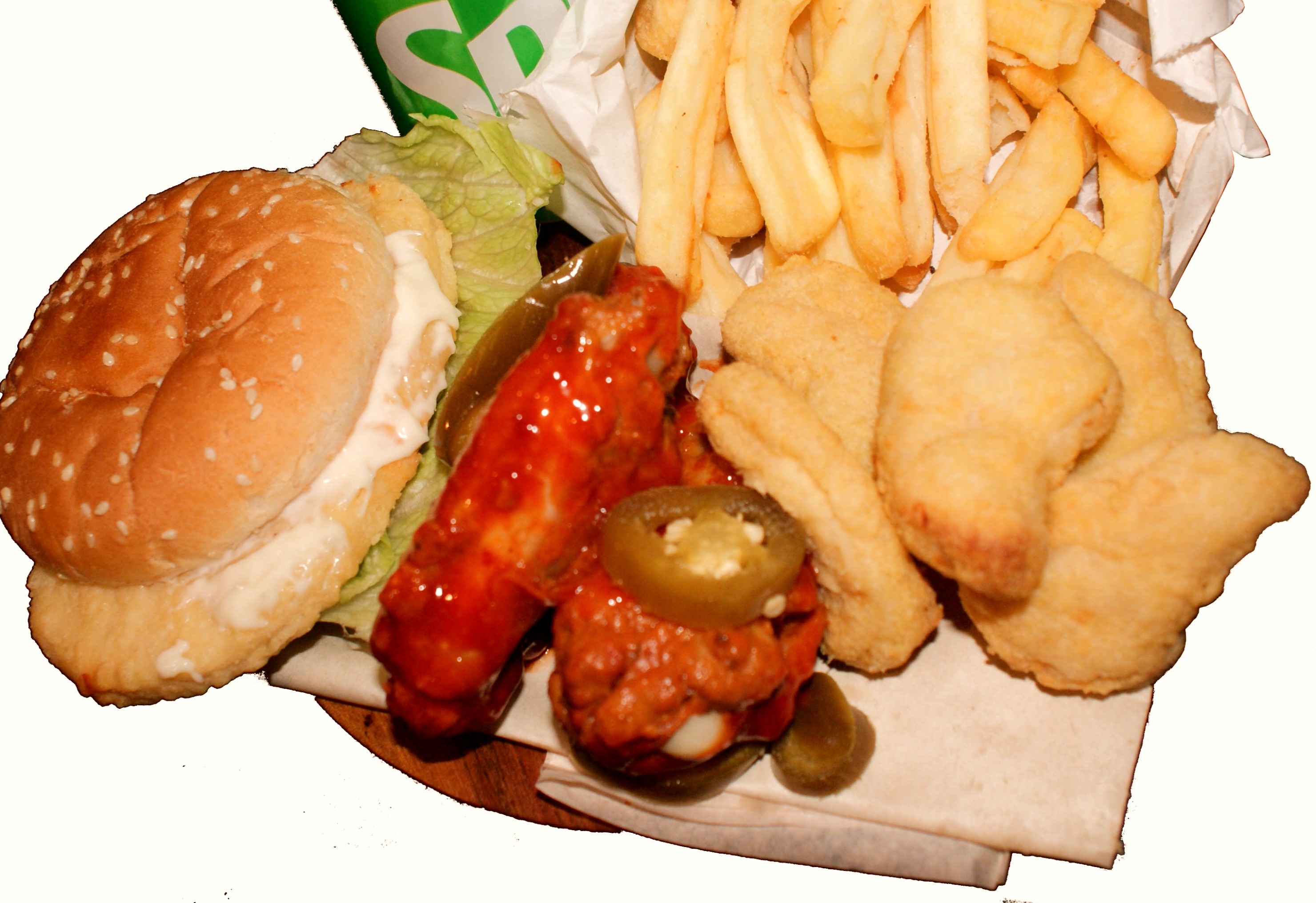 Arranged Food and Objects