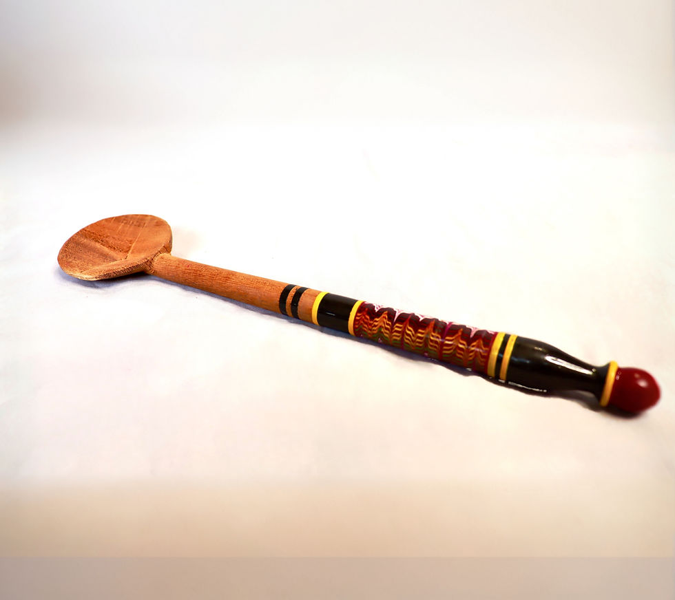 Spatulas - Lacquered Wood