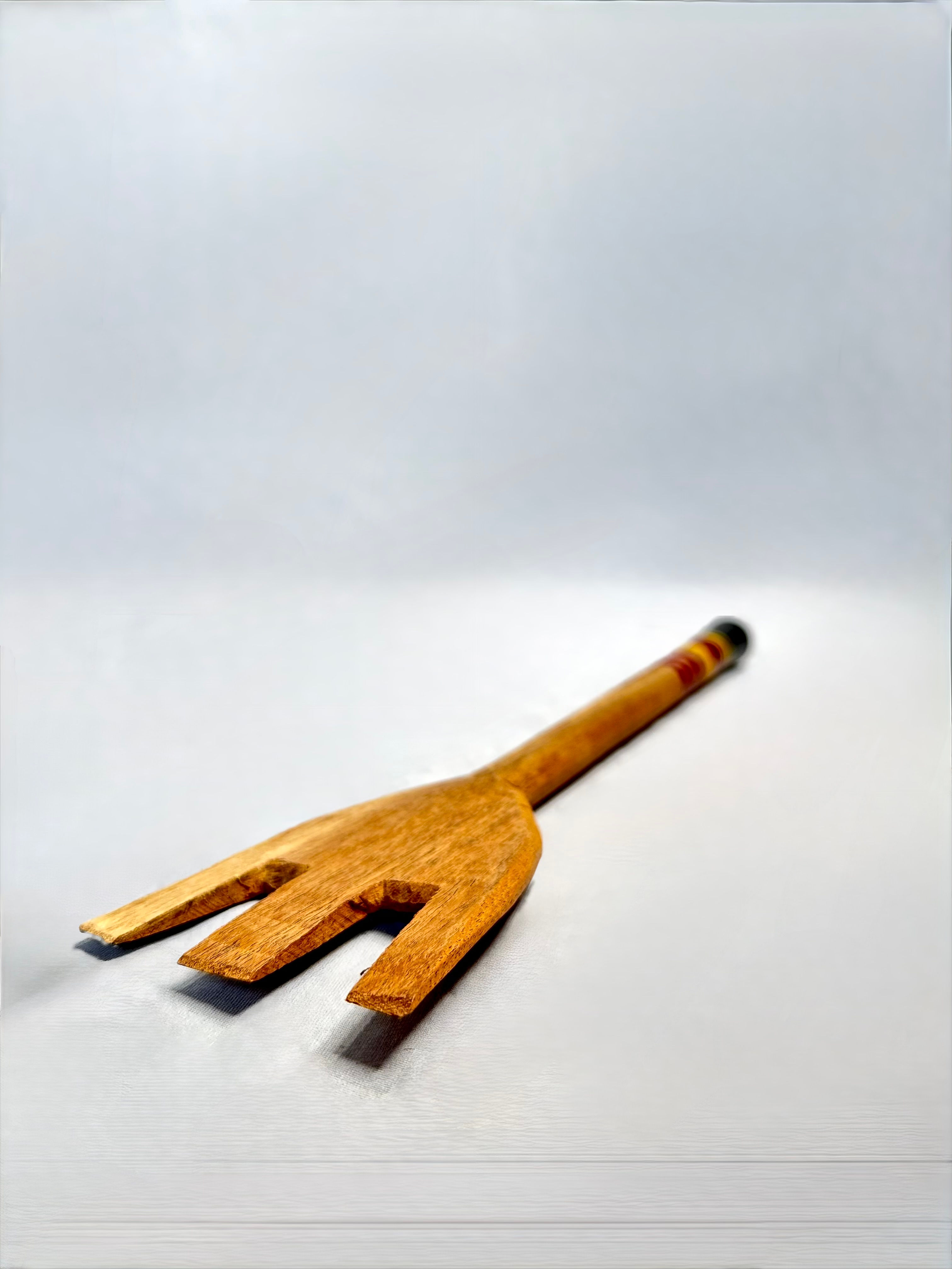 Fork Spatulas - Lacquered Wood