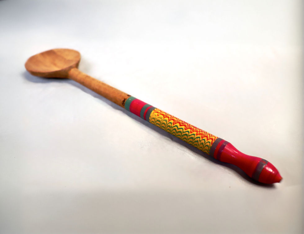 Spatulas - Lacquered Wood