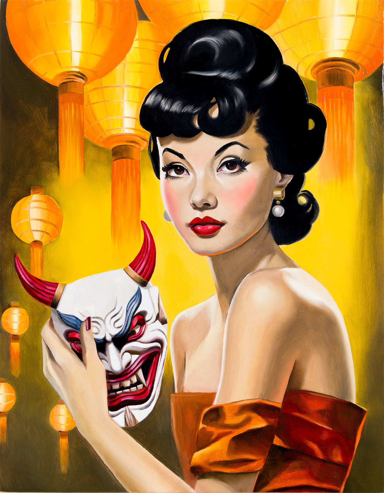 "Who's that girl?" Fine art print