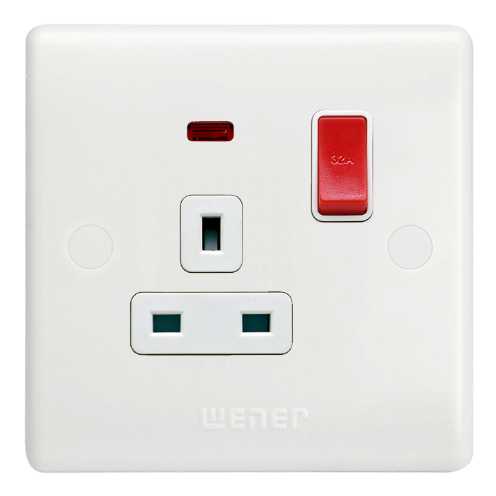 3 Pin 32A Flat Socket