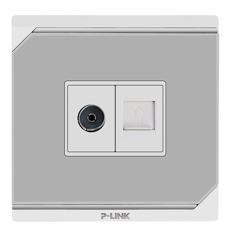 Television+Telephone Socket