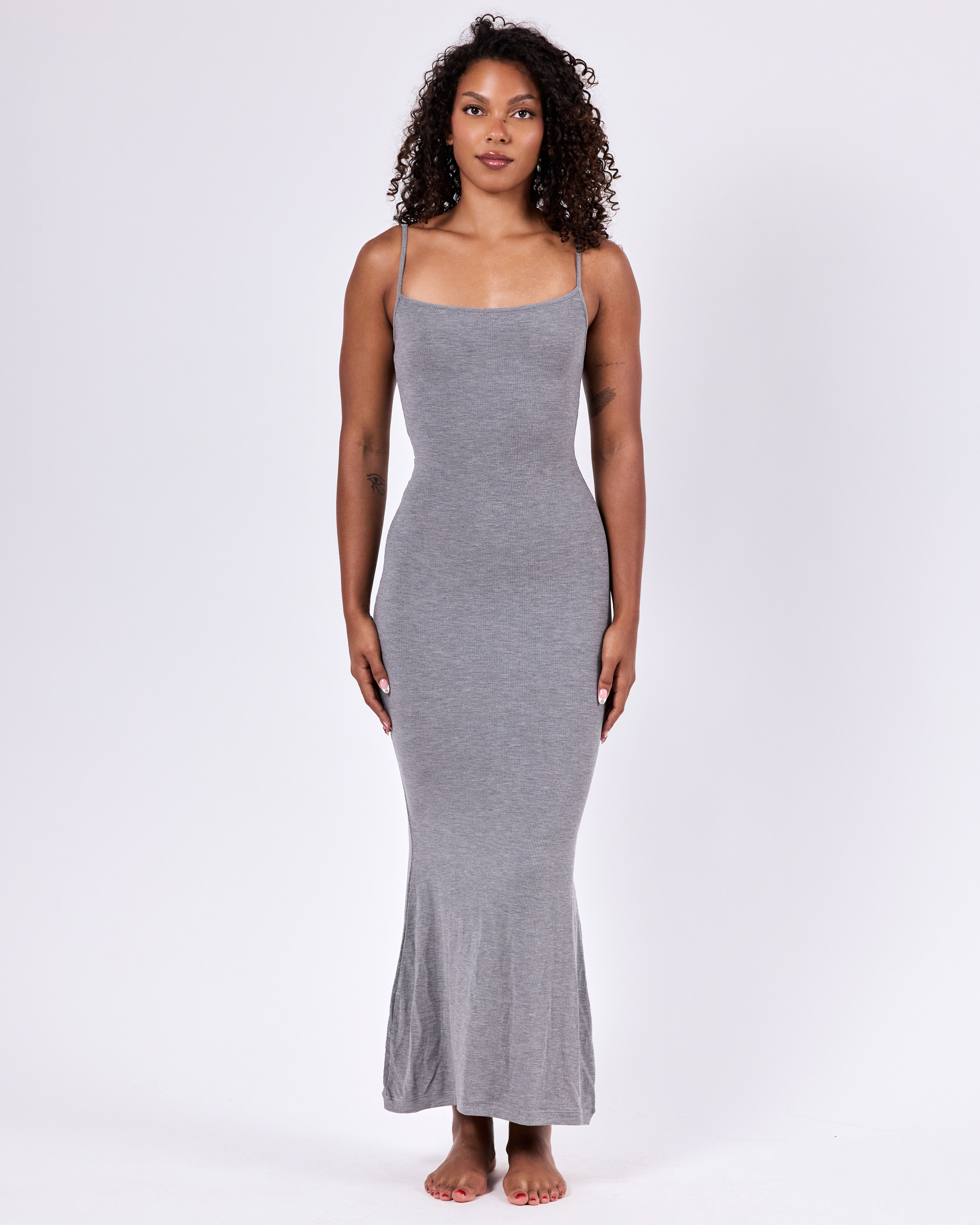 Ribbed Cotton Maxi Dress 2