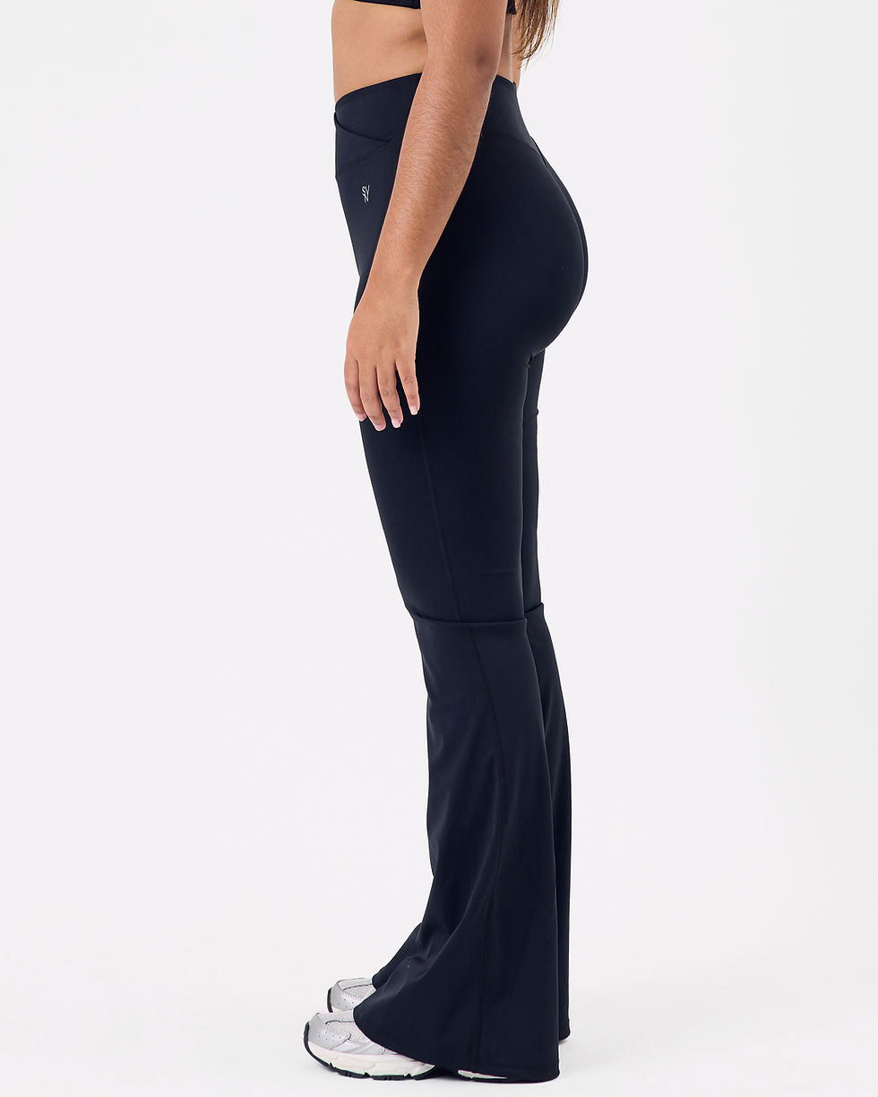 Miniature : Airspace V Wide Leg Scrunch Pants