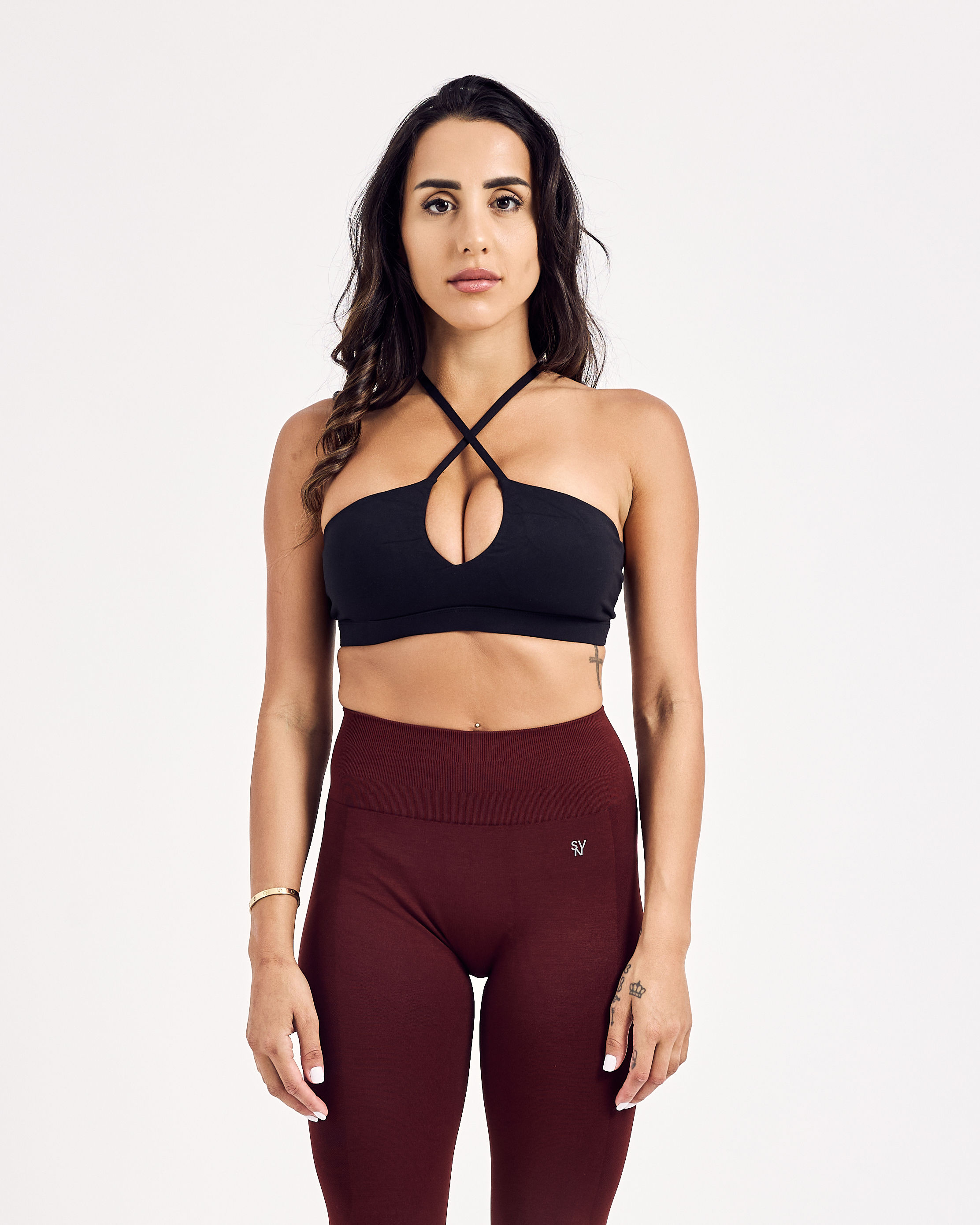 Cross Front Bra