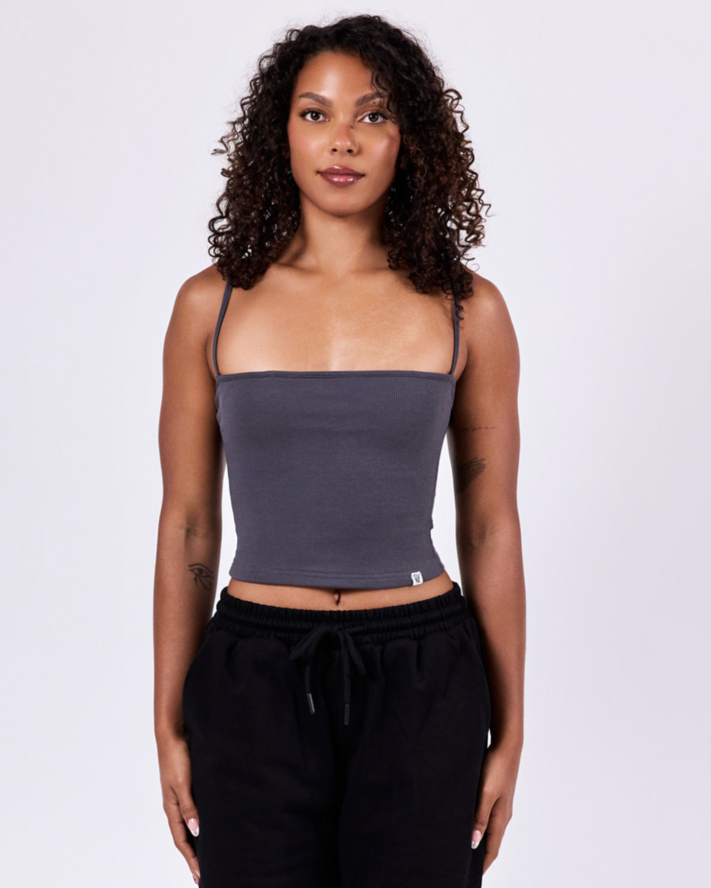 Ribbed Structured Tank Top