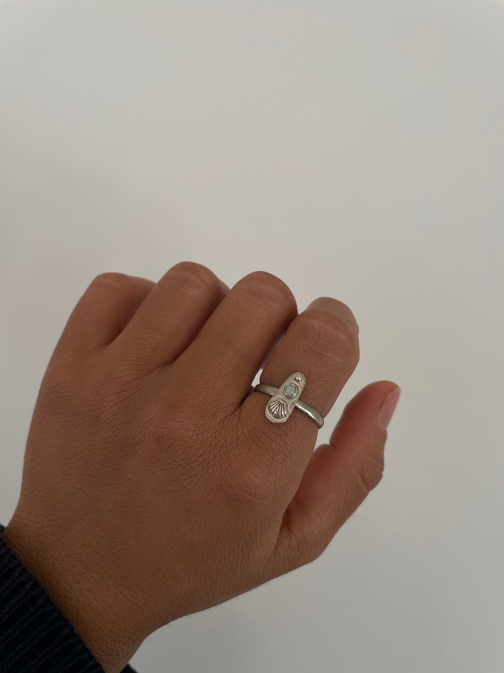 CLAM RING - SIZE 8