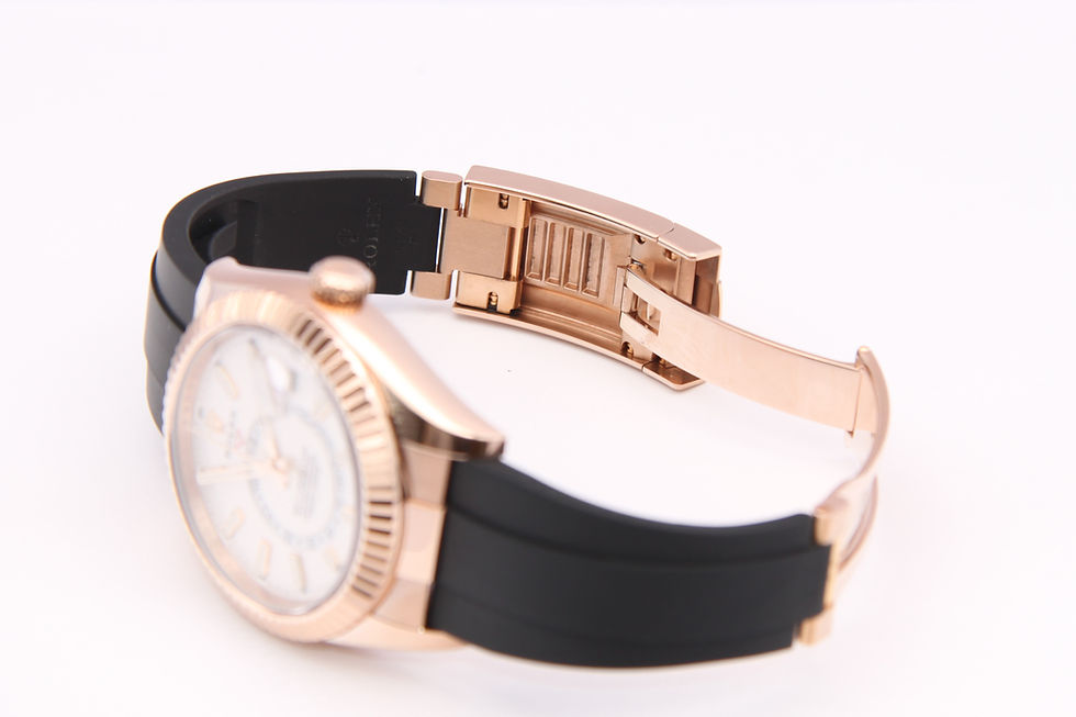 Miniaturbild: Rolex Skydweller Everose Gold Oysterflex