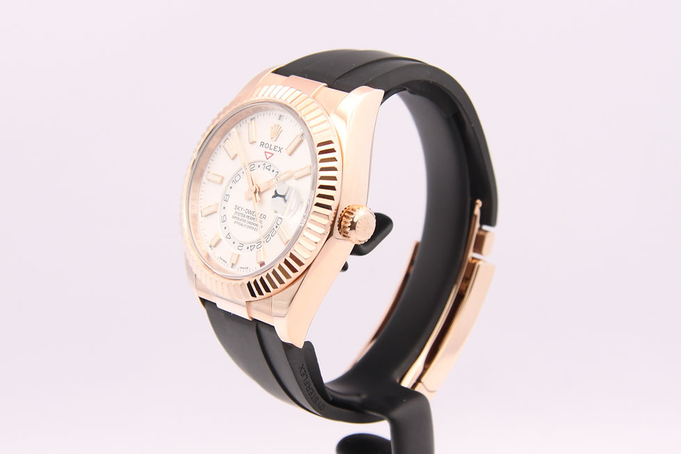 Miniaturbild: Rolex Skydweller Everose Gold Oysterflex