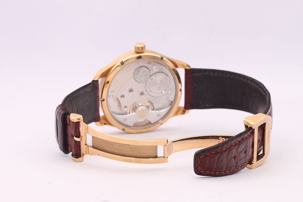 Miniaturbild: Iwc Portugieser Regulateur Tourbillon Rose Gold rückseite