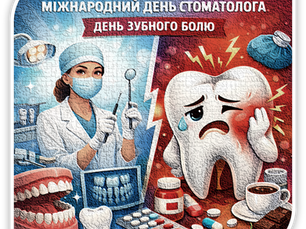 9 ЛЮТОГО – ДЕНЬ ЗУБНОГО БОЛЮ