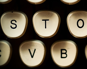 Typewriter Keys