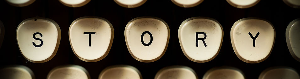 Typewriter Keys in Yellow