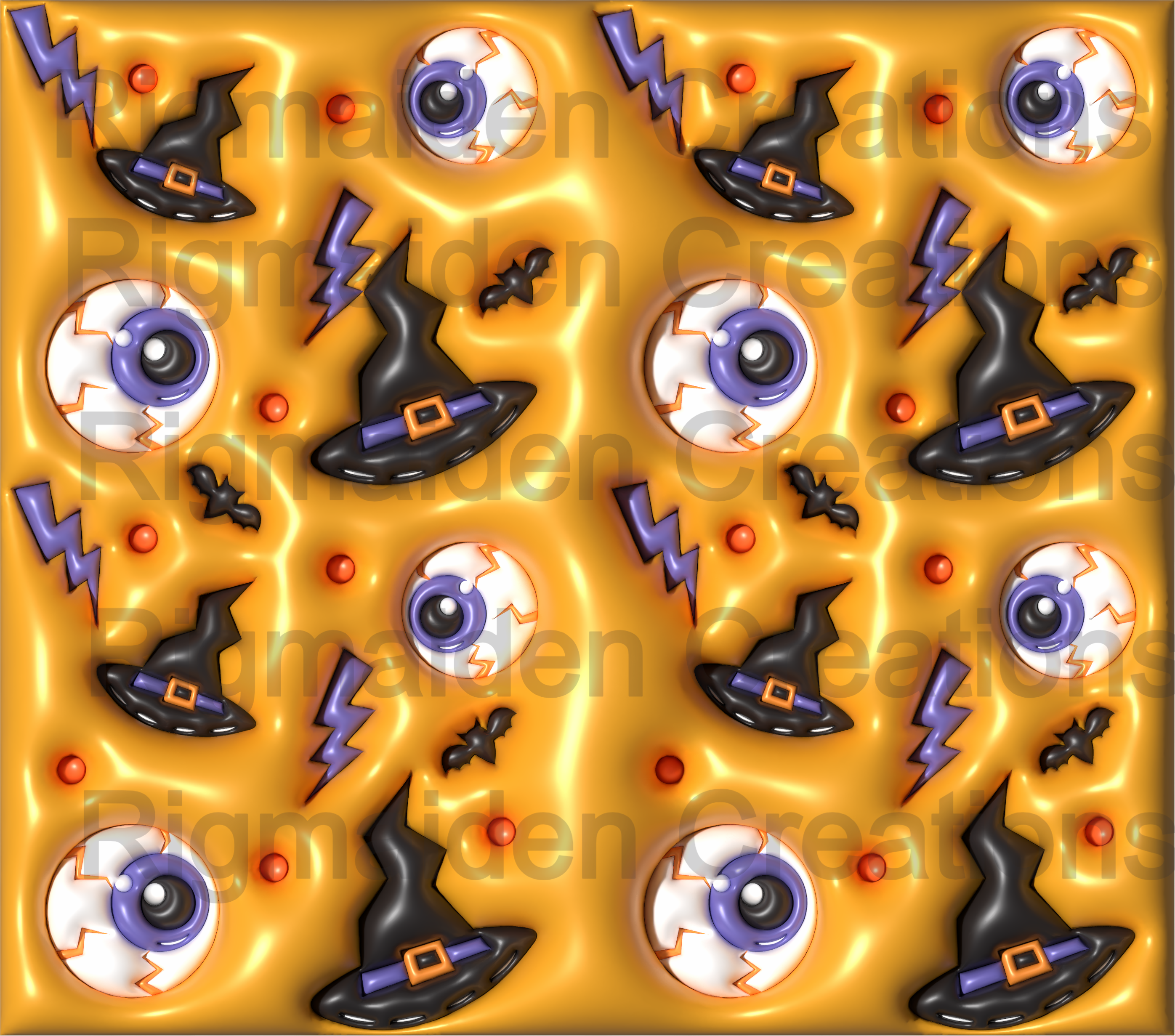 Spooky Puff 20oz Tumbler Wrap