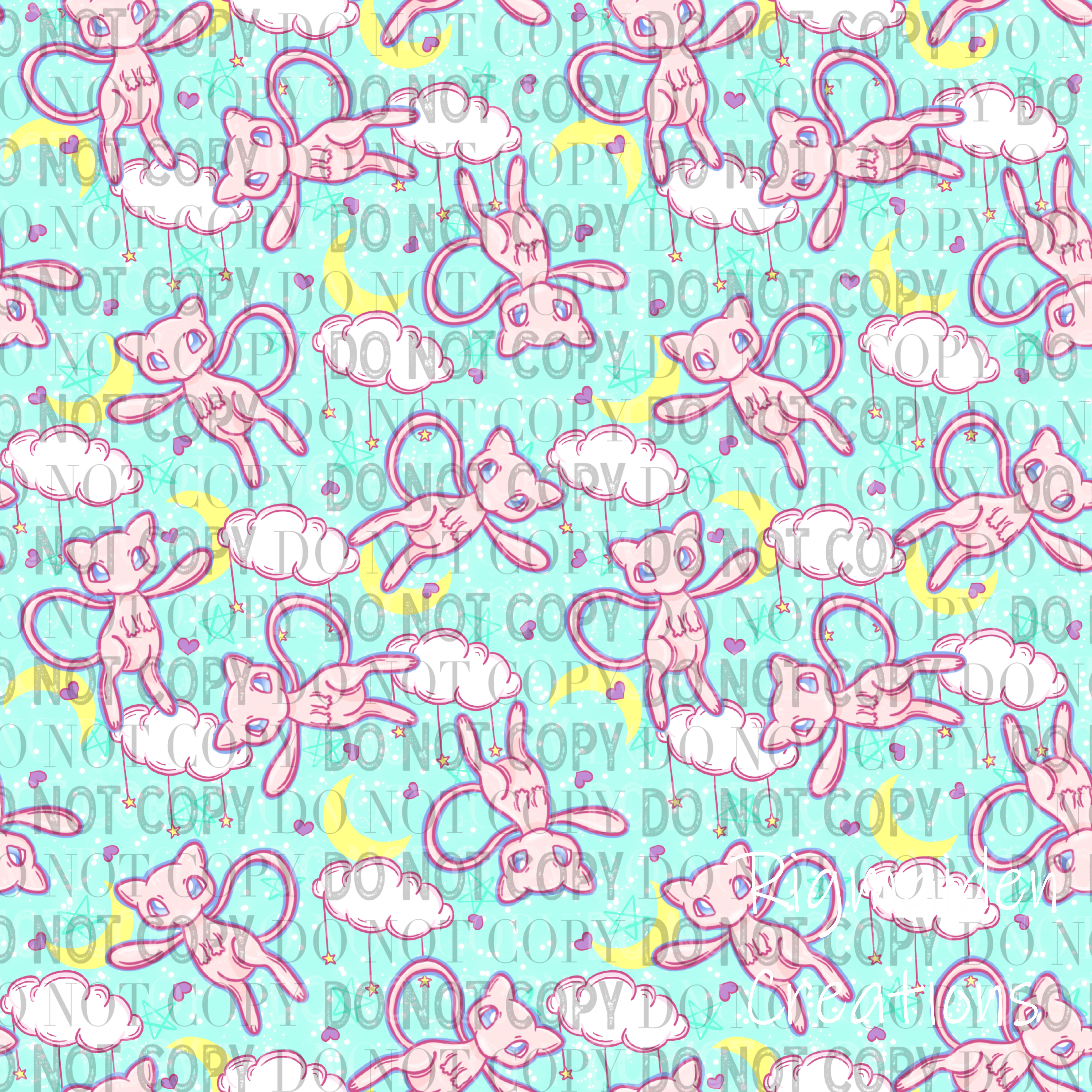 Mew Patterned Vinyl 12x12