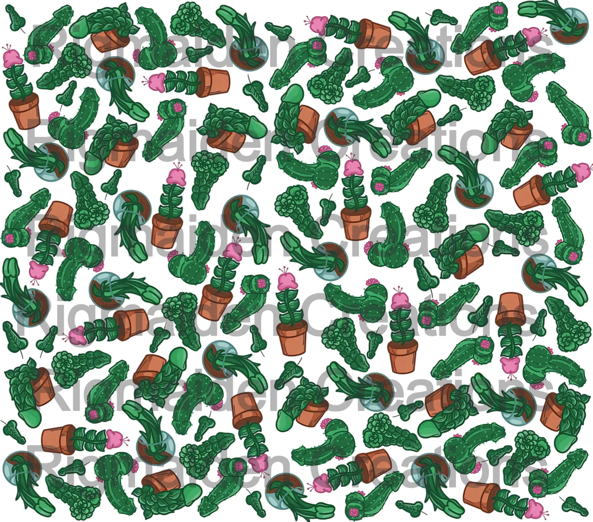 Plant Willy 20oz Tumbler Wrap