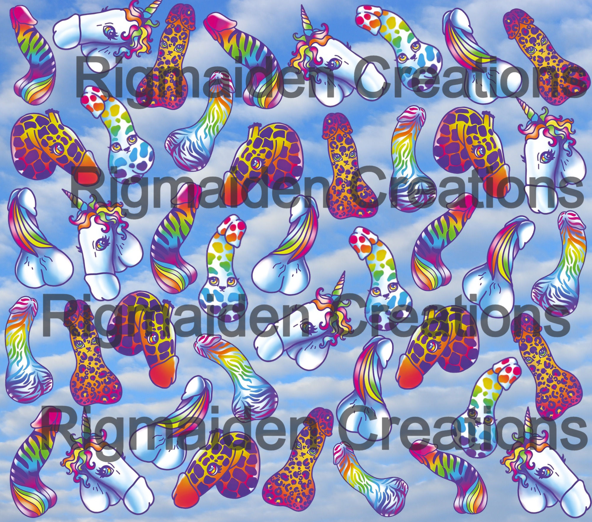 Silly Willy Patterned Vinyl 12x12