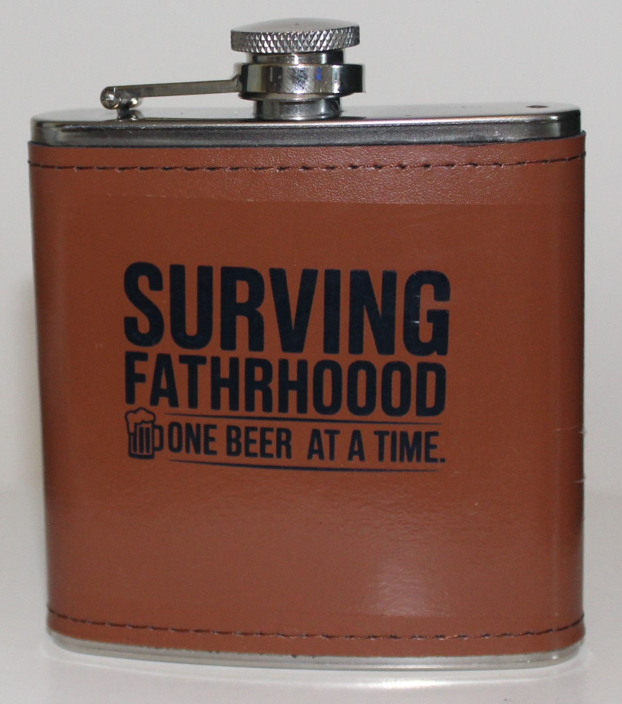 Genuine Leather Flask for Father's Day