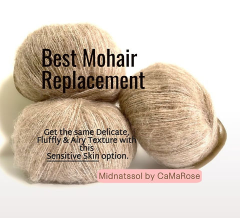 Baby Alpaca Merino wool Tencel Best alternative Mohair Camarose