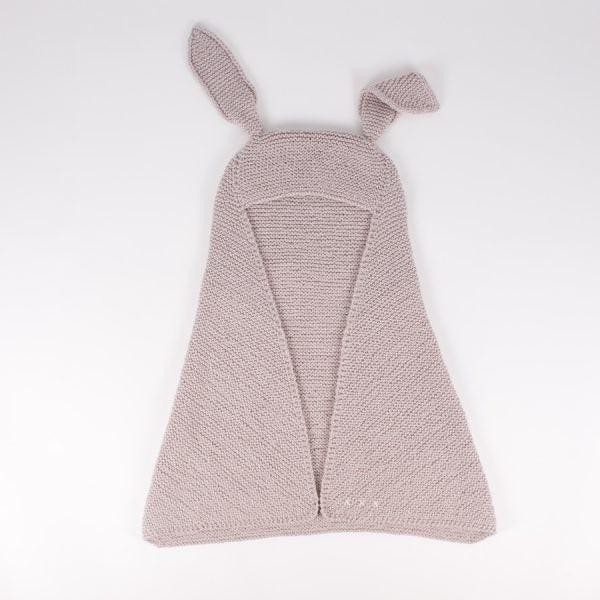 Thumbnail: Baby Blanket Knitting Kit for Beginner Baby Shower Gift Box Easy Knit Bunny Ear Blanket Gift Holiday New Parents Delicate Ski