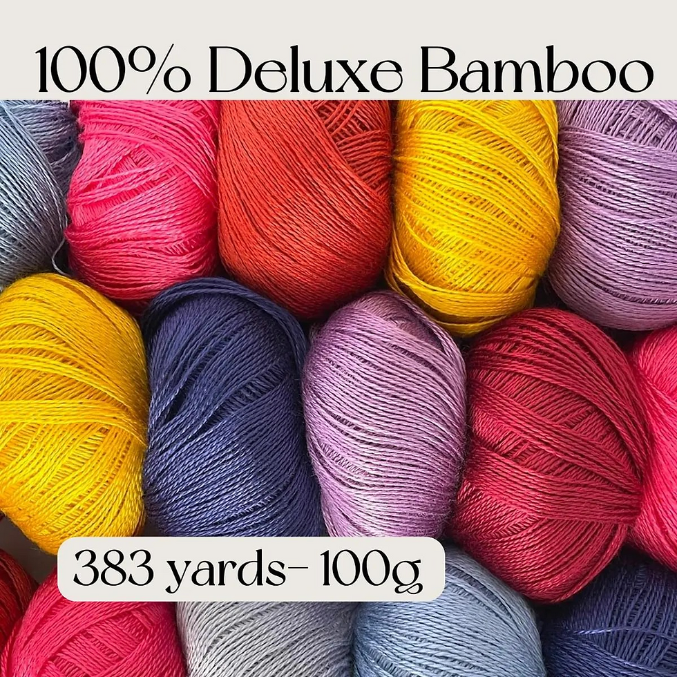 Bamboo Yarn Summer Wool Natural Fiber Fingering 4 ply Bamboo Wool Gift Idea for Knitted Top Crochet Tee Shirt Blouse Ideal fo