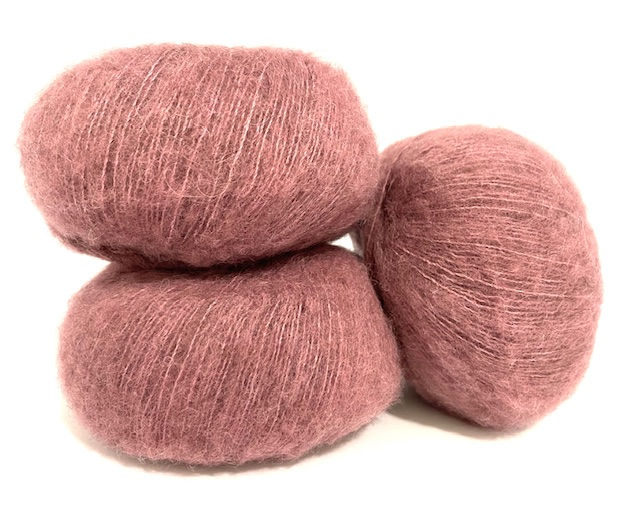 Thumbnail: Alpaca Silk Merino Wool Yak new line Holst Garn Lucia Lace weight best alternative for Mohair