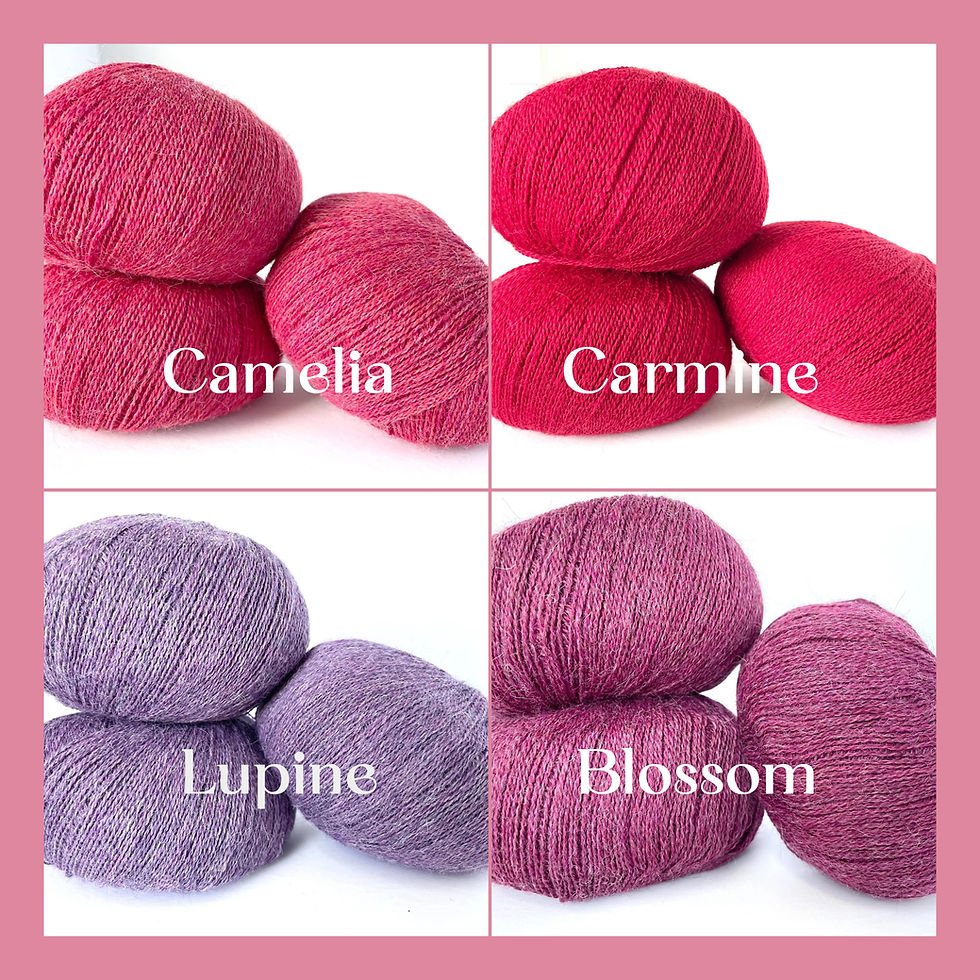 Thumbnail: Titicaca by Holst Garn Alpaca Lace Fluffy Soft Yarn for Light Shawls Sweater Cardigan Gift for Baby Crochet Blanket Weightles